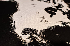 Push Pin World Map With Pins