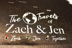 Push Pin World Map With Pins