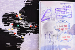 Push Pin World Map With Pins