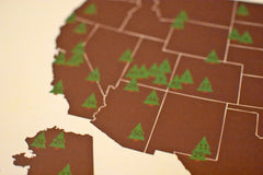 Personalized National Park Map