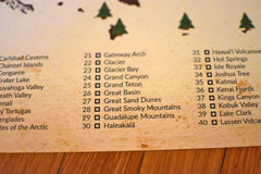 Personalized National Park Map