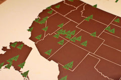 Personalized National Park Map