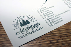 National Park Map Gift