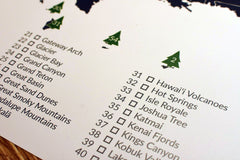 National Park Map Gift