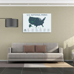 National Park Map Gift