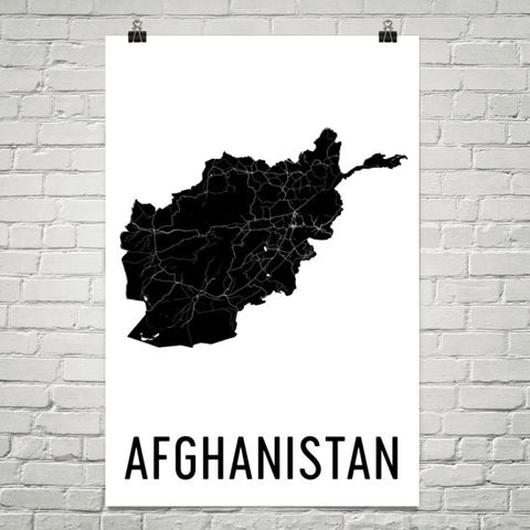 Country Map Prints