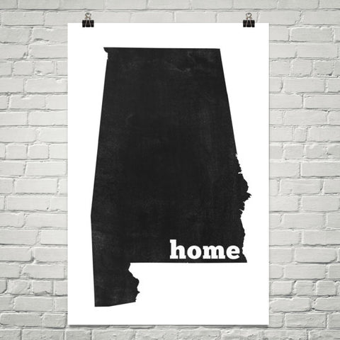 Alabama Gifts, Souvenirs, and AL Décor – Modern Map Art