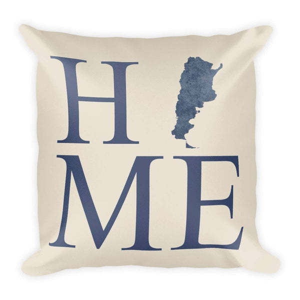 Argentina Map Pillow – Modern Map Art