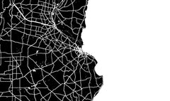 Argentina Wall Map Print - Modern Map Art