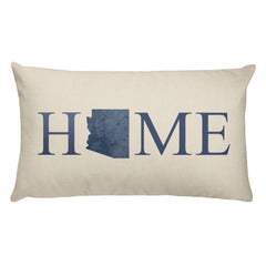 Arizona Map Pillow – Modern Map Art
