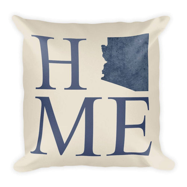 Arizona Map Pillow – Modern Map Art