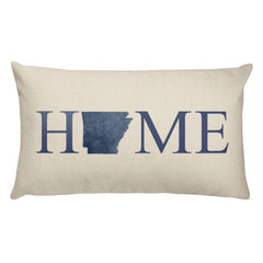 Arkansas Map Pillow – Modern Map Art