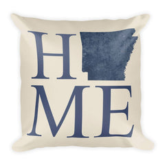 Arkansas Map Pillow – Modern Map Art