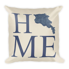 Armenia Map Pillow – Modern Map Art