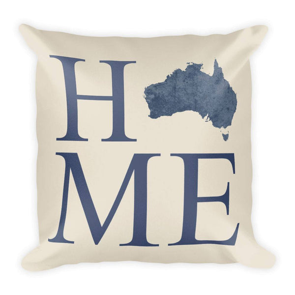 Australia Map Pillow – Modern Map Art