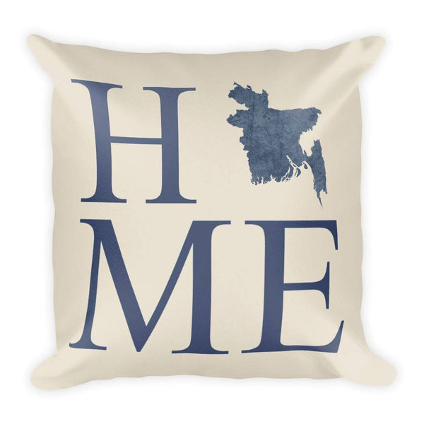 Bangladesh Map Pillow – Modern Map Art