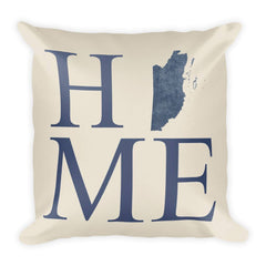 Belize Map Pillow – Modern Map Art