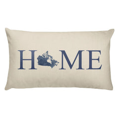 Canada Map Pillow – Modern Map Art