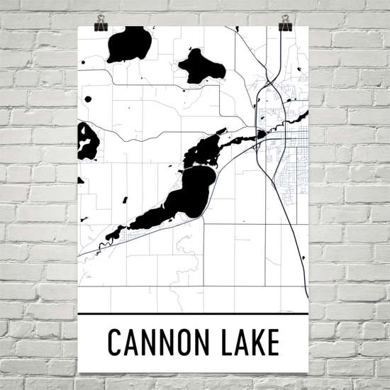Cannon Lake MN Art and Maps