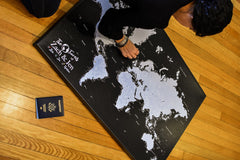 Push Pin World Map With Pins