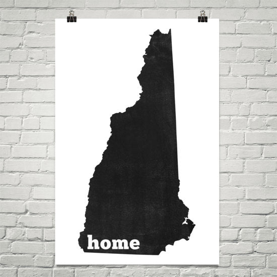 Delaware Home State Map Art