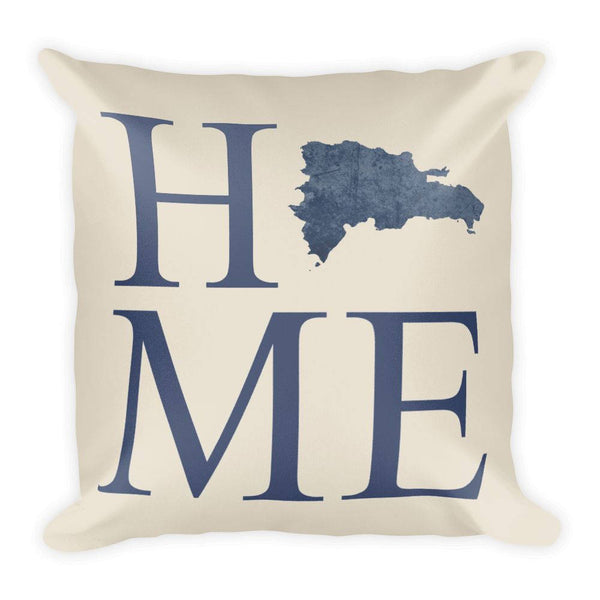 Dominican Republic Map Pillow – Modern Map Art