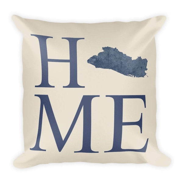 El Salvador Map Pillow – Modern Map Art