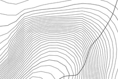 El Capitan Topographic Map Art
