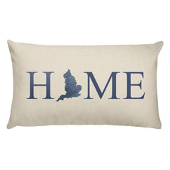 England Map Pillow – Modern Map Art