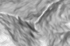 Everest Topographic Map Art