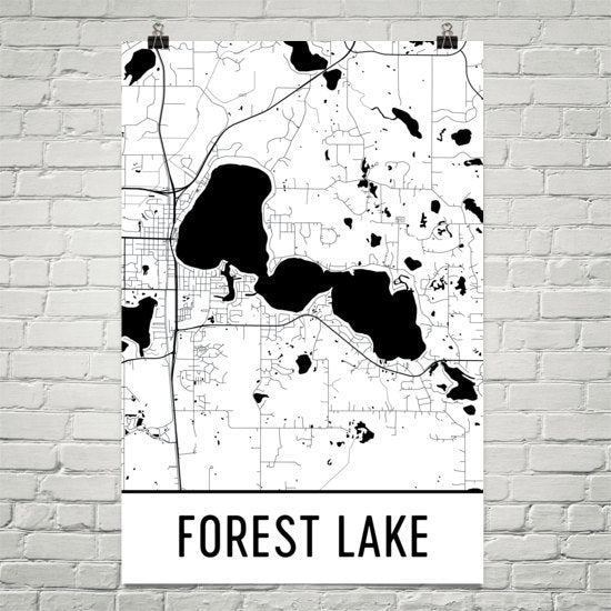 Forest Lake MN Art and Maps