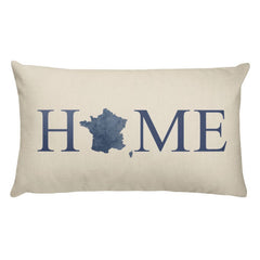 France Map Pillow – Modern Map Art