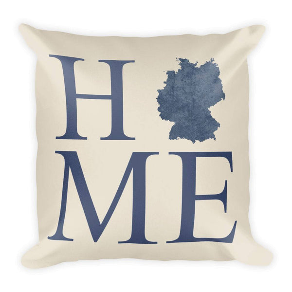Germany Map Pillow – Modern Map Art