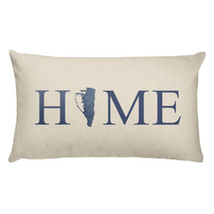 Gibraltar Map Pillow – Modern Map Art