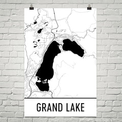Grand Lake CO Art and Maps