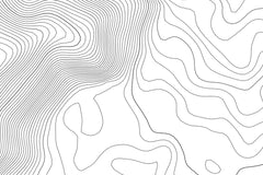 Haleakala Topographic Map Art