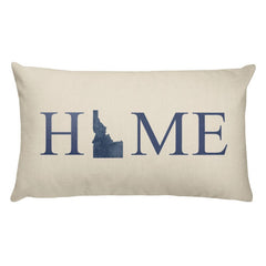 Idaho Map Pillow – Modern Map Art