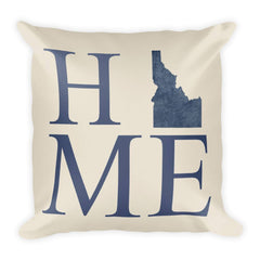 Idaho Map Pillow – Modern Map Art