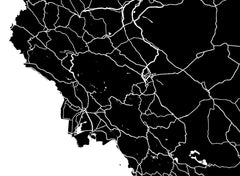 Iran Wall Map Print - Modern Map Art