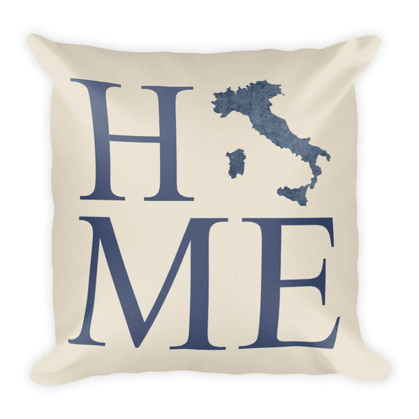 Italy Map Pillow – Modern Map Art