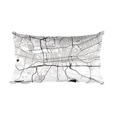 Johannesburg Map Pillow – Modern Map Art