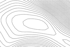 Katahdin Topographic Map Art