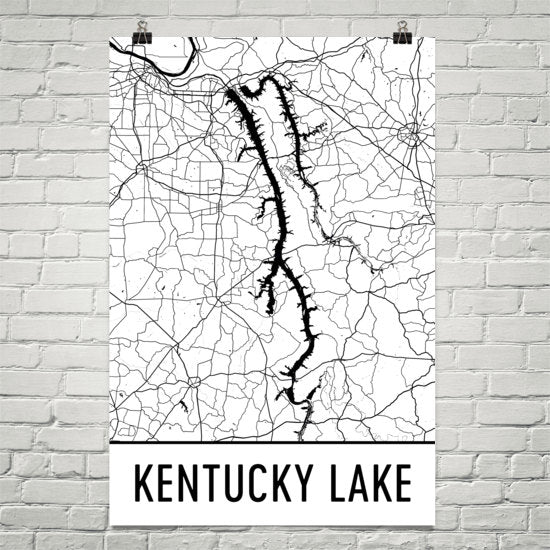 Kentucky Lake TN Art and Maps