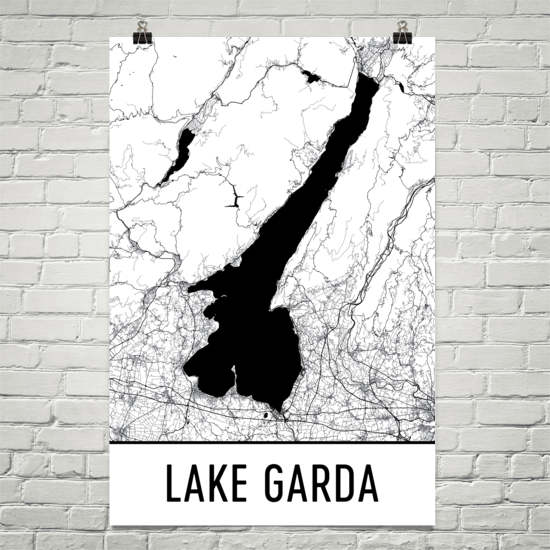 Lake Garda Italy Art and Maps