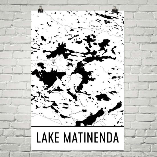 Lake Matineda ON Art and Maps