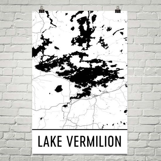 Lake Vermillion MN Art and Maps