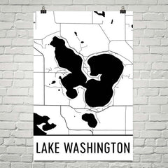 Lake Washington MN Art and Maps