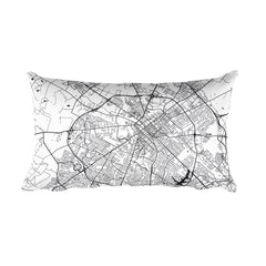 Lexington Map Pillow – Modern Map Art