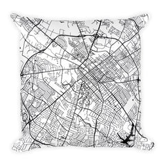 Lexington Map Pillow – Modern Map Art
