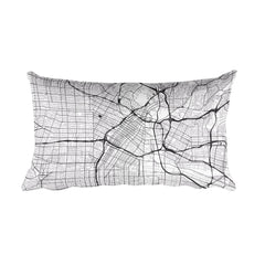 Los Angeles Map Pillow – Modern Map Art